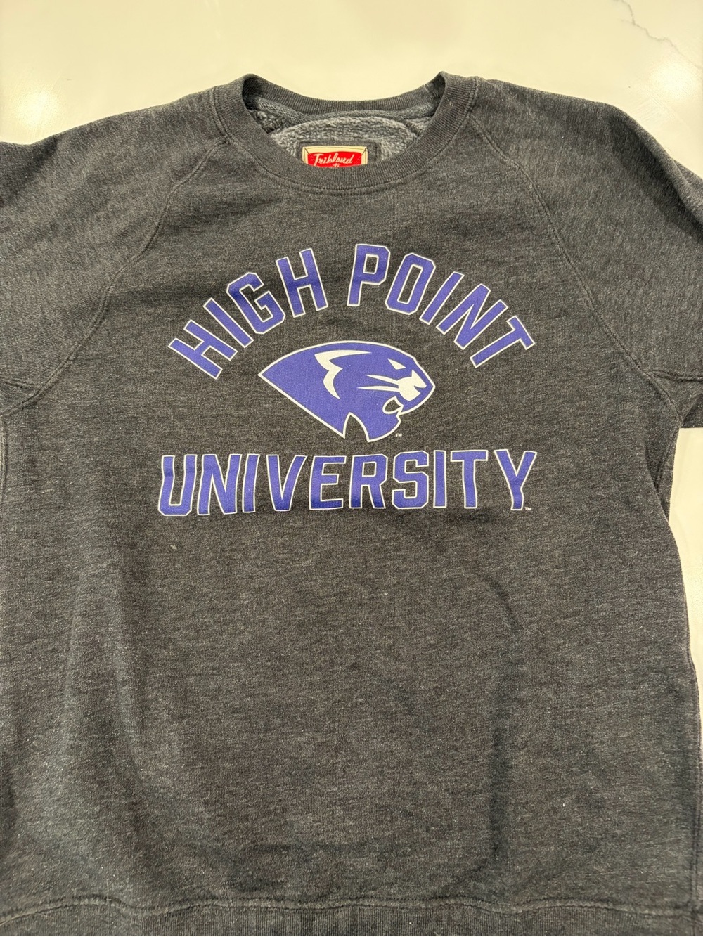 High Point University Grey Crewneck Sweatshirt